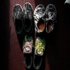 VANS SNEAKERS ● IRON FIST SLIP ON ● LACE PLATFORM